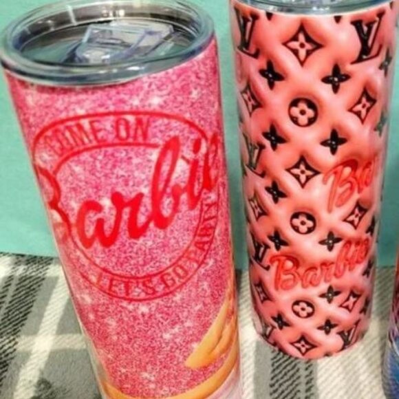 Luxury Tumblers with Metal Straw - Picture 1 of 2